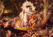 Paton, Sir Joseph Noel The Reconciliation of Oberon and Titania France oil painting artist